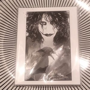"The Crow" 8 Notecards
